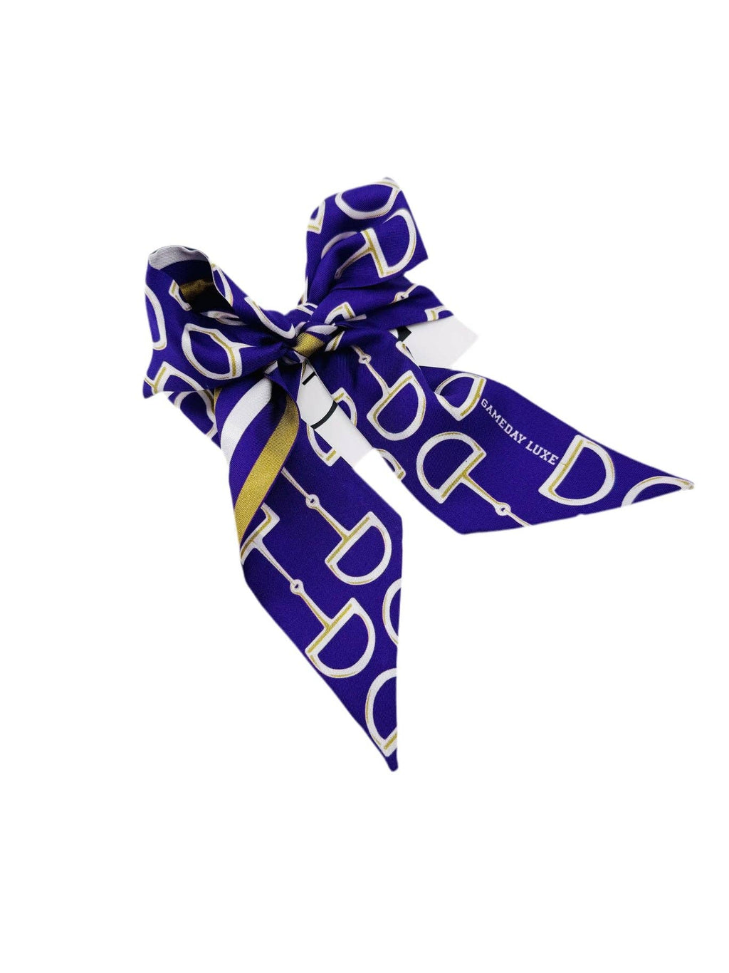 The Gameday Signature Scarf- Purple And Vegas Gold Shop Fête