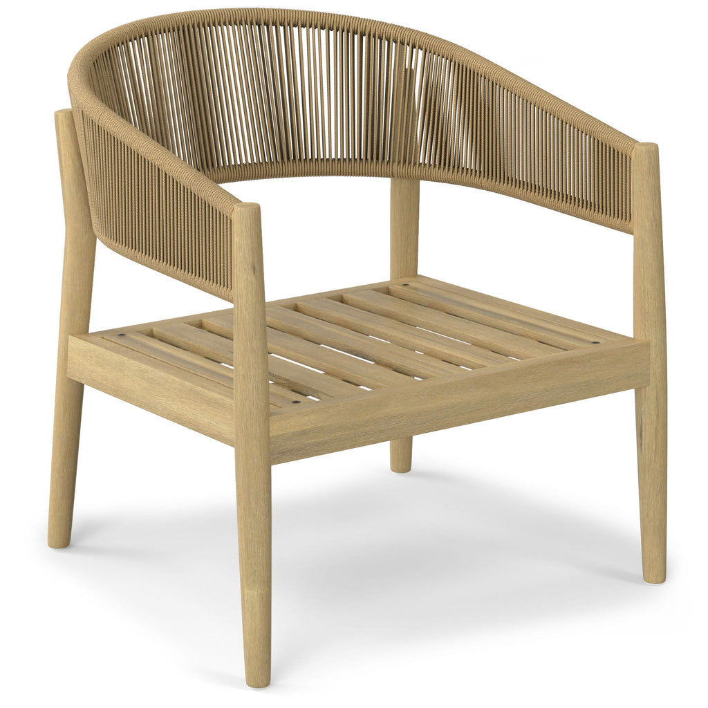 Bayshore - Outdoor Conversation Chair (Set of 2) - Natural Unique Piece Furniture