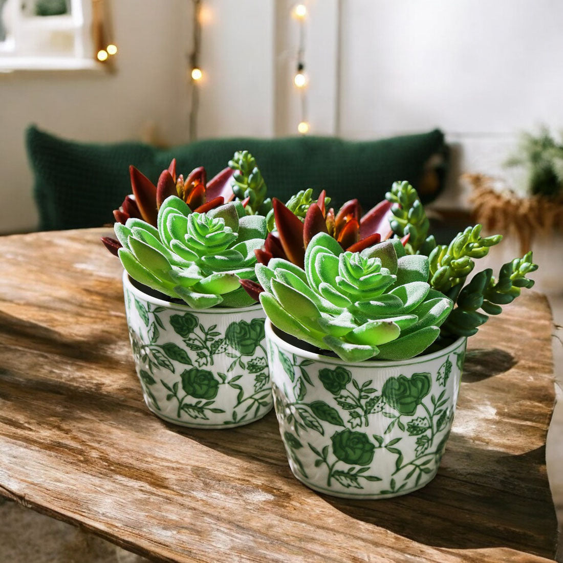 Mini Green Cachepots Gia Roma