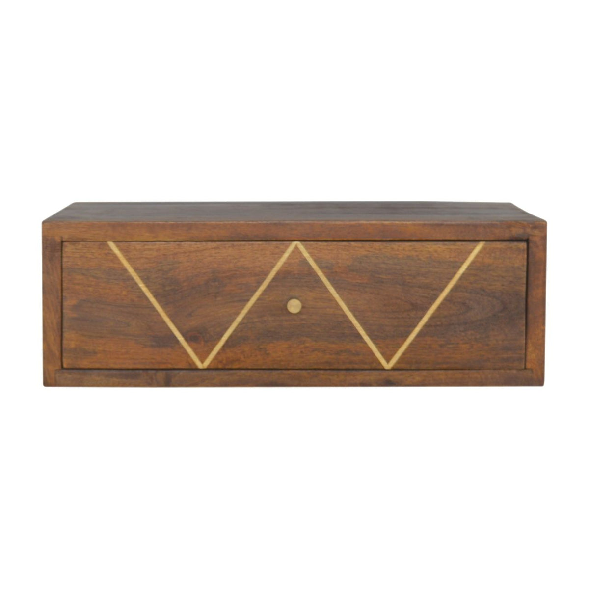 Floating Bedside Table - Chestnut Unique Piece Furniture