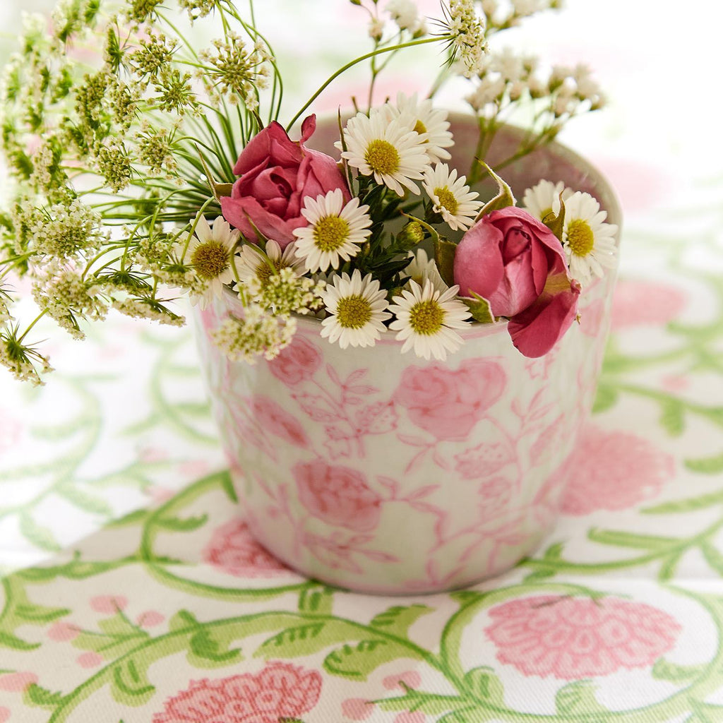 Mini Pink Cachepots Gia Roma