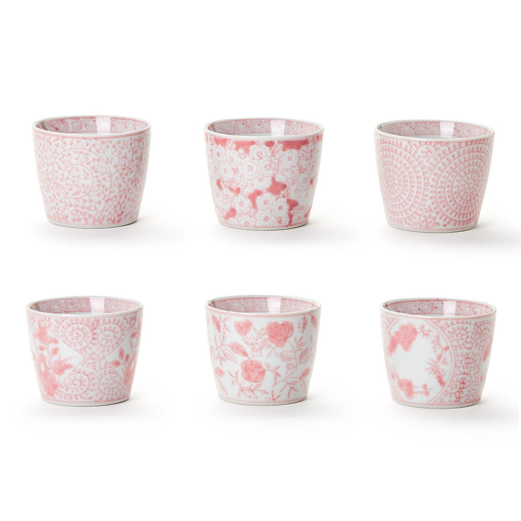Mini Pink Cachepots Gia Roma