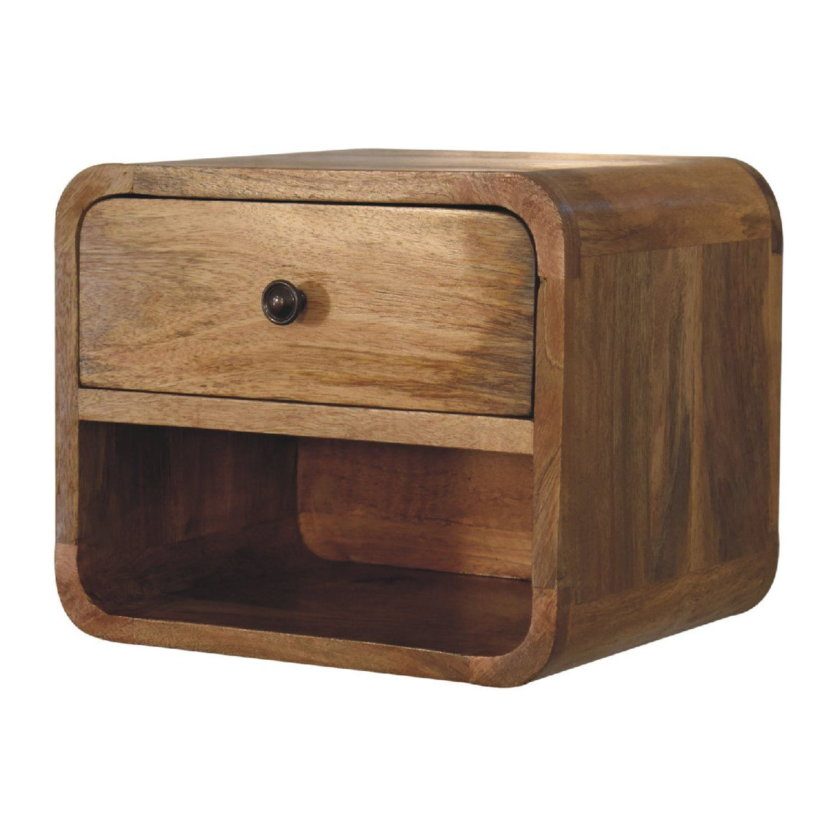 Mini Floating Open Bedside - Oak Unique Piece Furniture