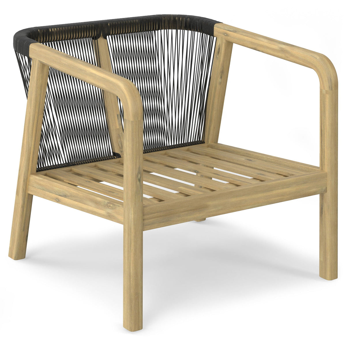 Palmetto - Outdoor Conversation Chair (Set of 2) - Stone Gray Unique Piece Furniture