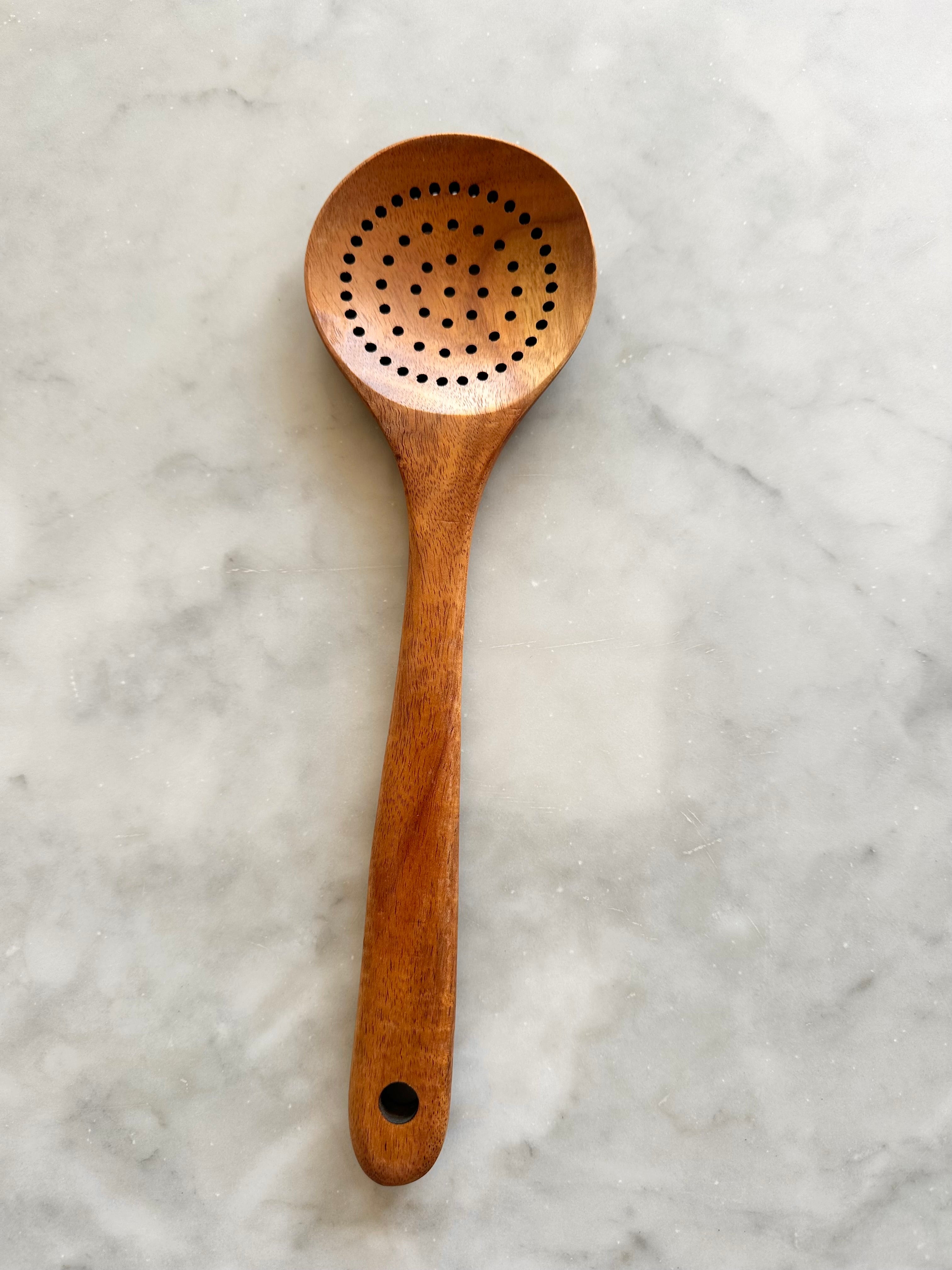 Nosara Teak Wood Kitchen Utensil Set Busa Designs