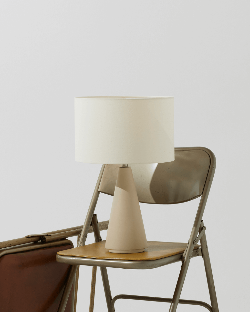 Nathaniel Modern Cement Base Table Lamp