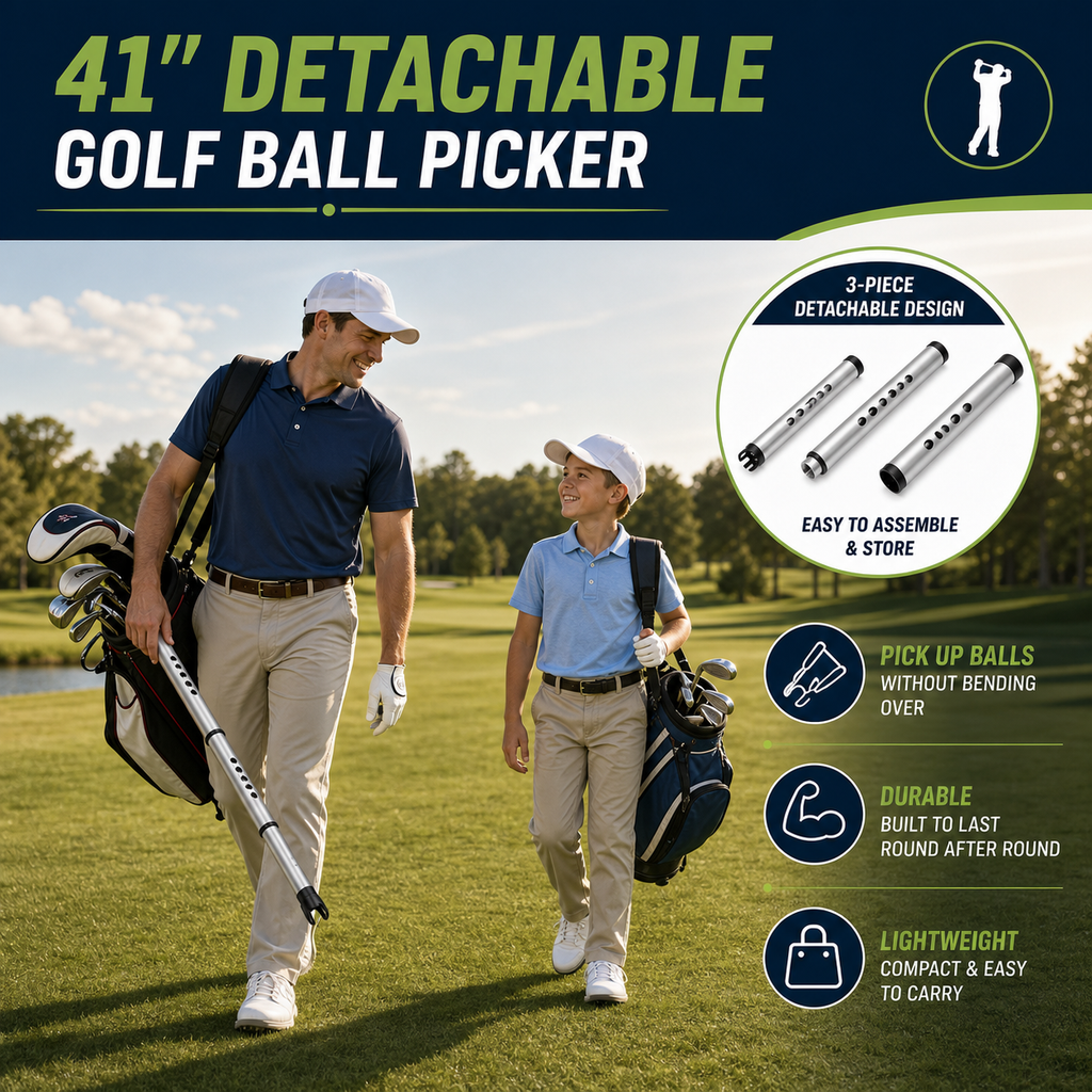 Golf Ball Picker (Detachable) Yunic Golf