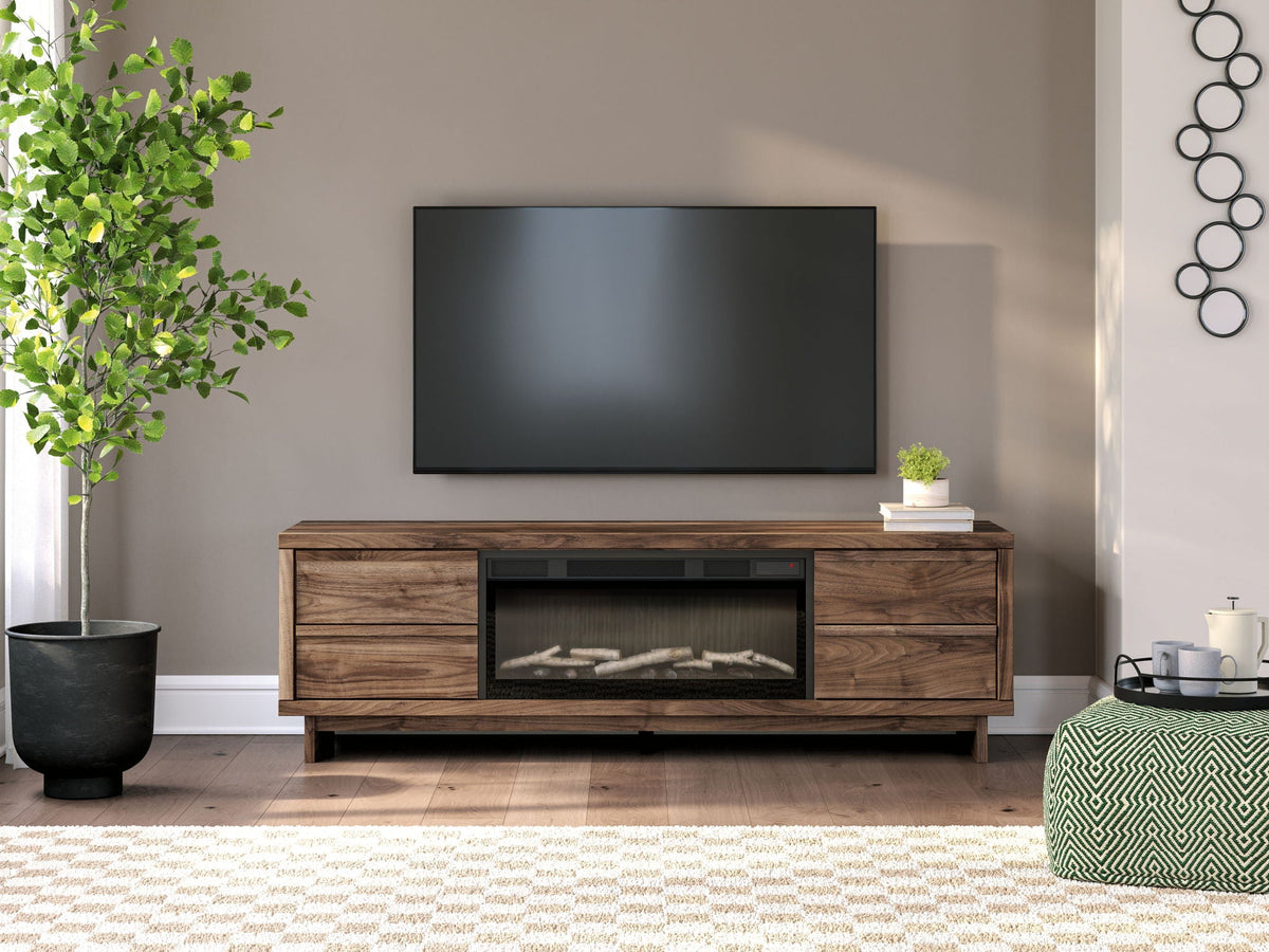 Zadilyn - TV Stand With Fireplace Option Unique Piece Furniture