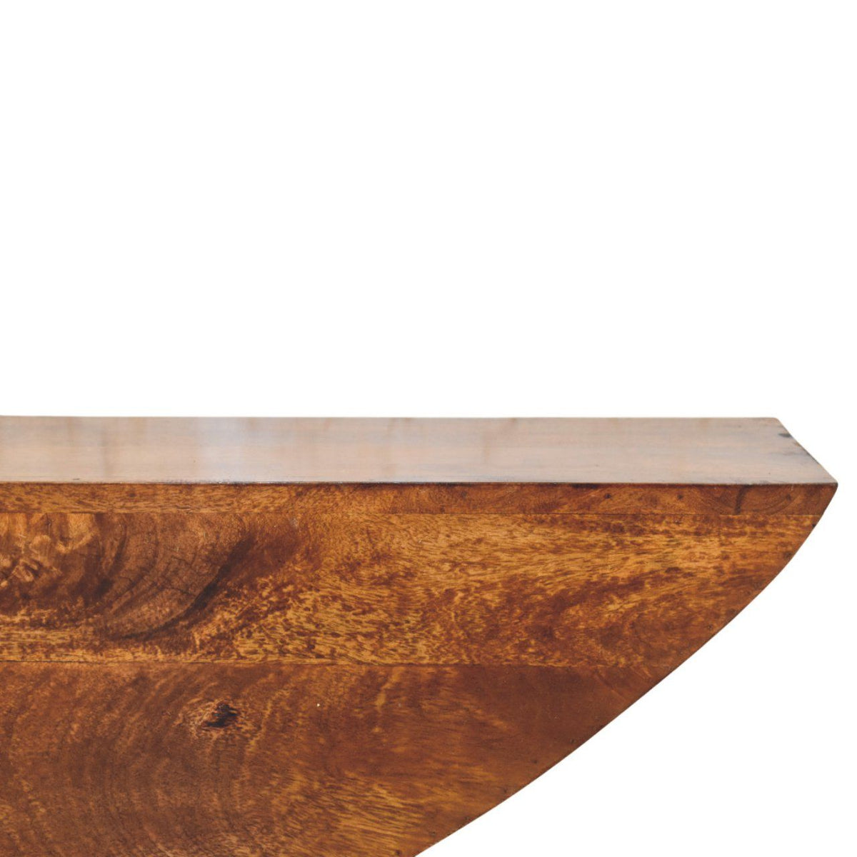 Crescent - Floating Wall Shelf - Brown Unique Piece Furniture