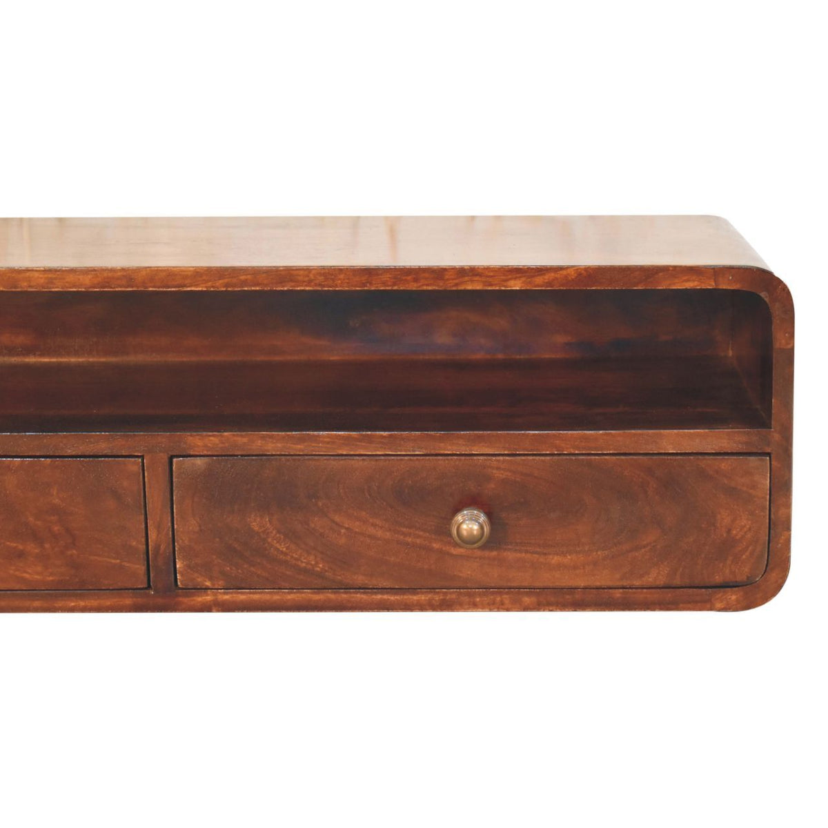 Floating Open Console - Walnut Unique Piece Furniture