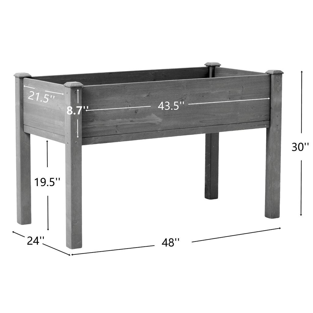 Elevated Raised Garden Bed For Outdoor Unique Piece Furniture