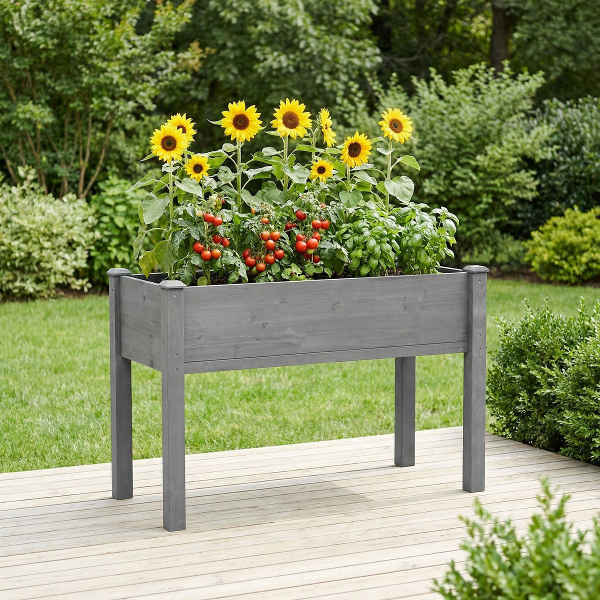 Elevated Raised Garden Bed For Outdoor Unique Piece Furniture