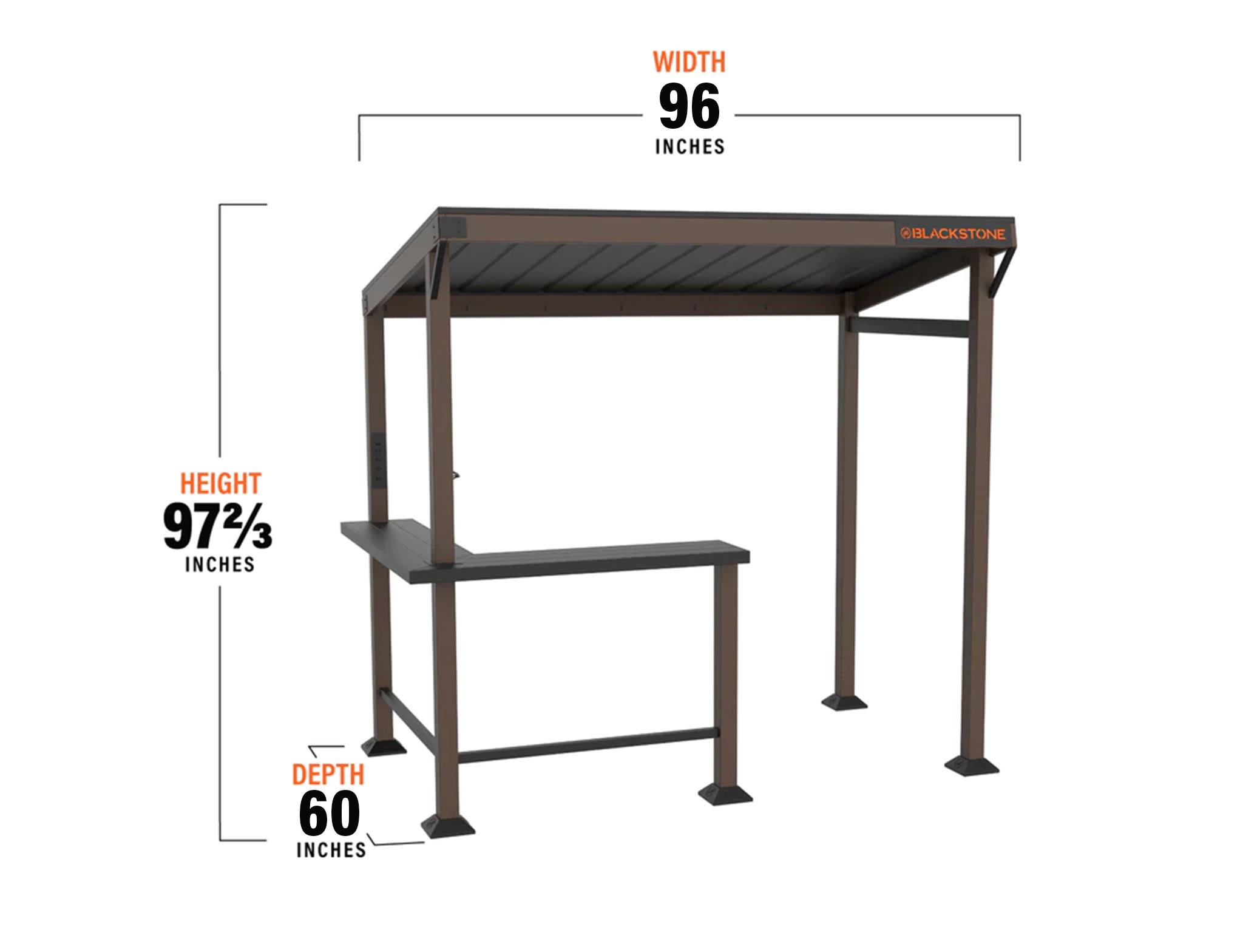 5' x 8' Blackstone Pavilion Blackstone Products (B2B)
