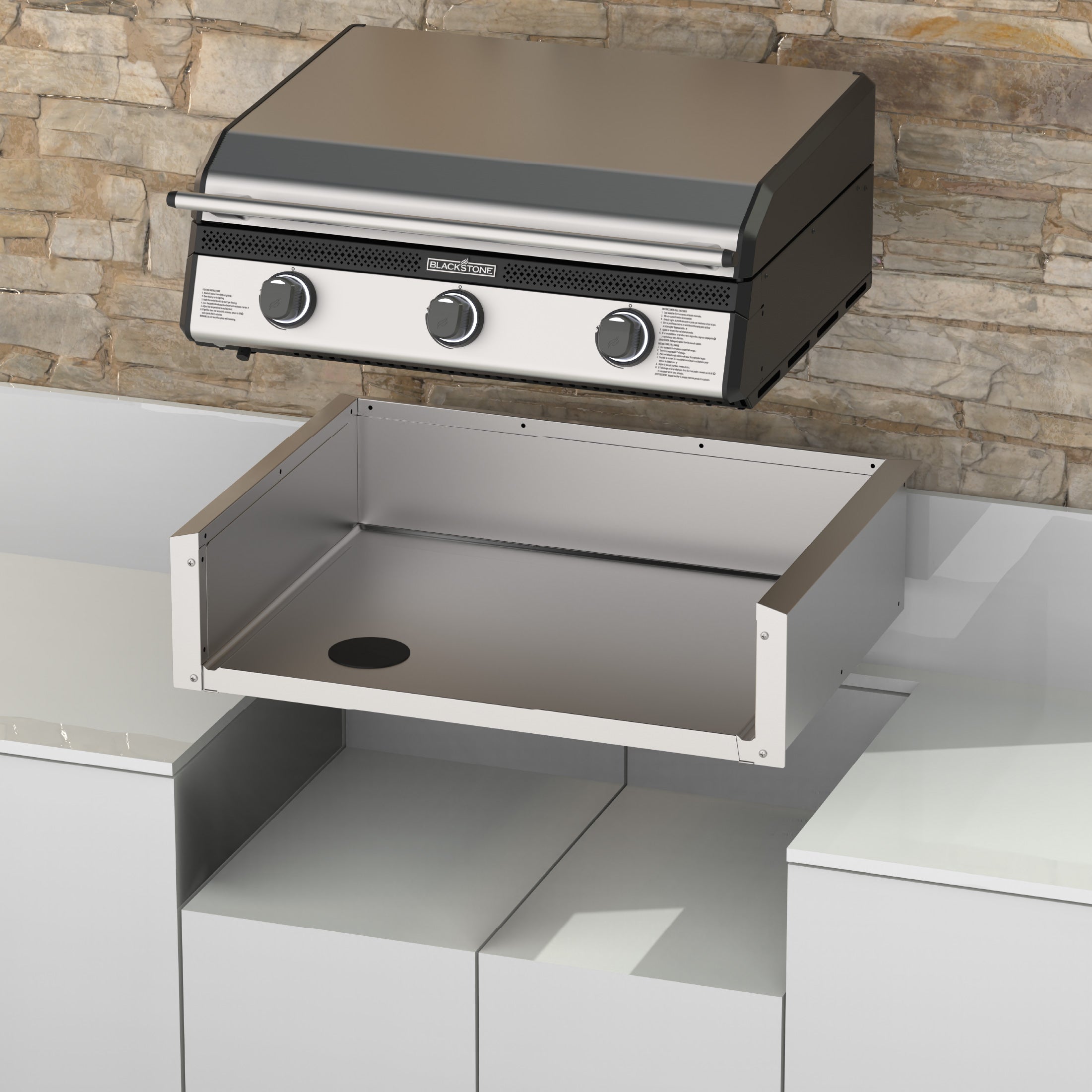 Blackstone Kitchen 28" Insulation Jacket for 3 Burner Drop-in Griddle Blackstone Products (B2B)