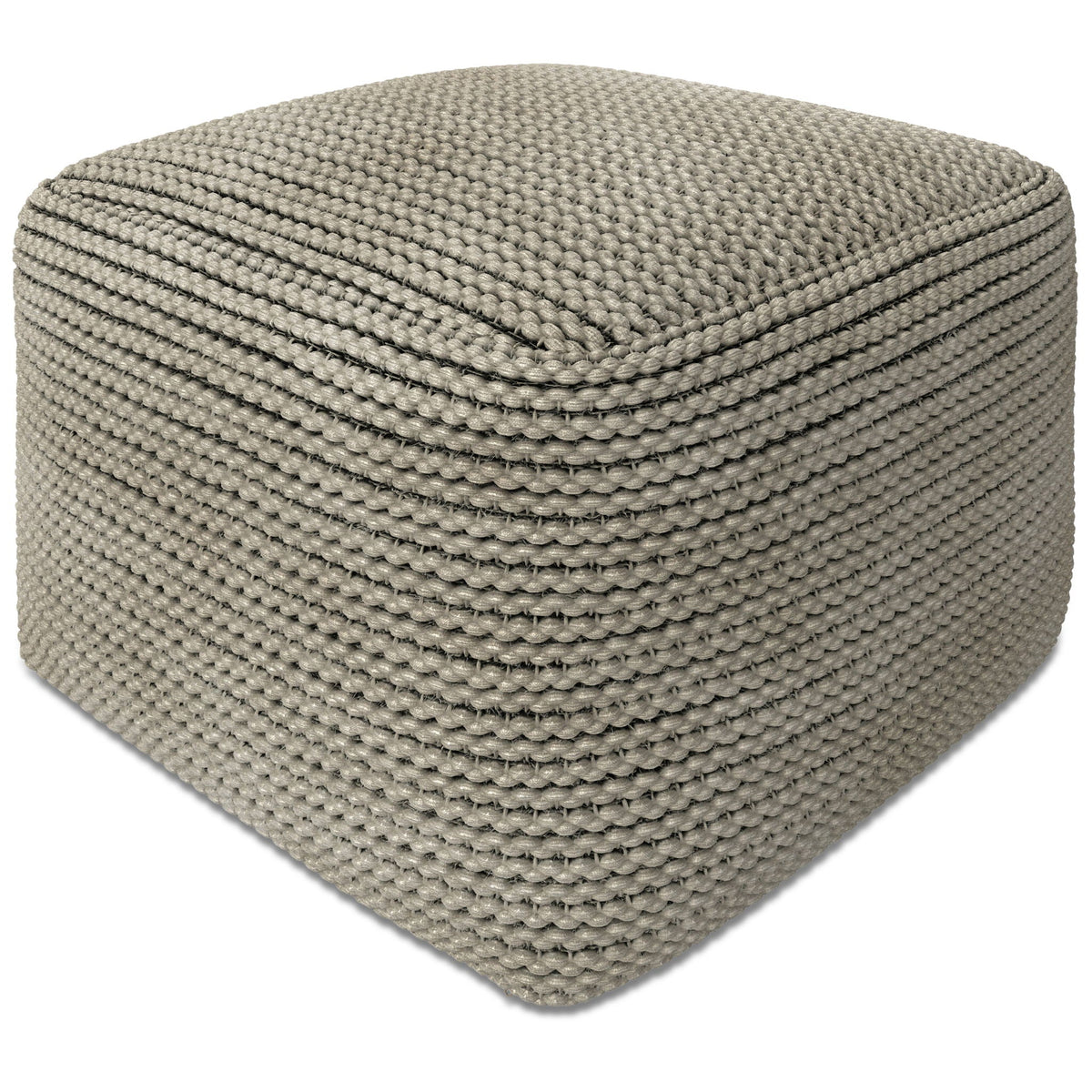 Eastmont - Outdoor / Indoor Pouf - Cream Unique Piece Furniture