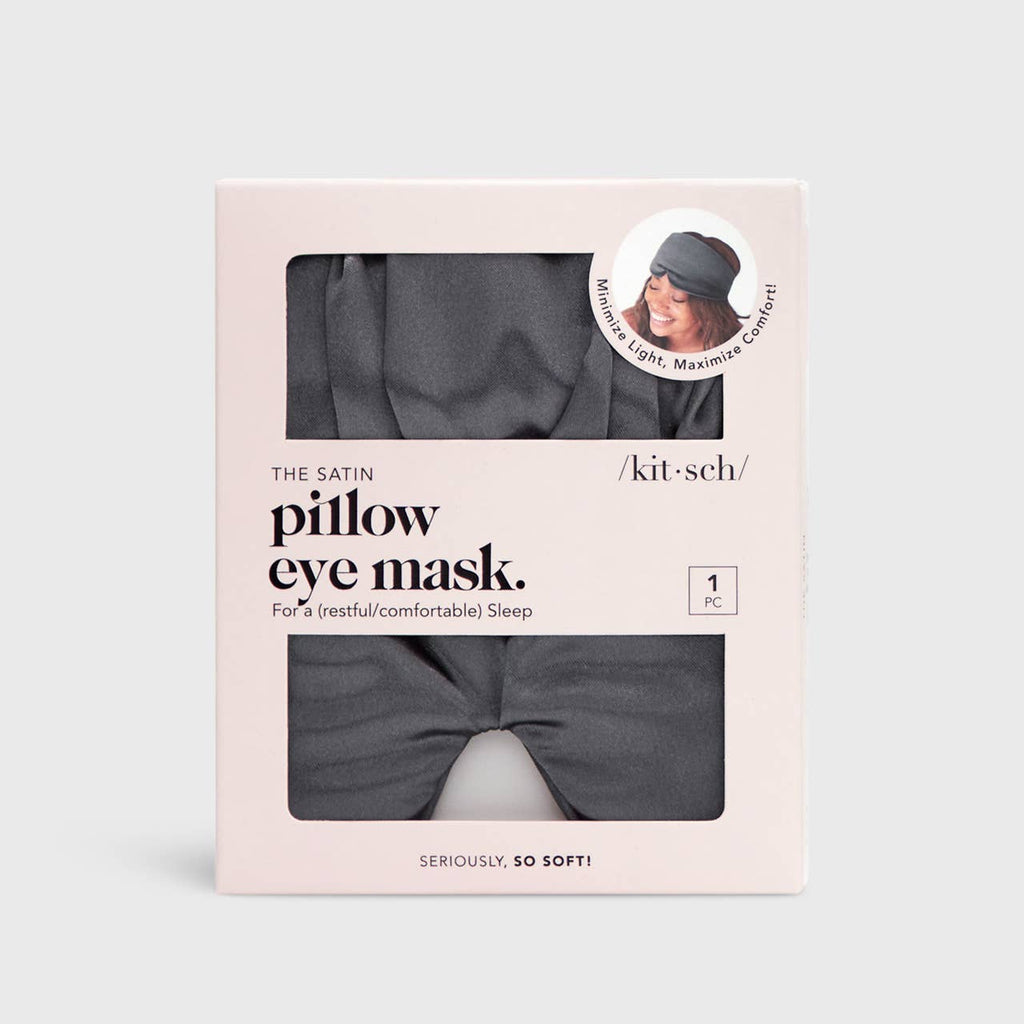 The Pillow Eye Mask - Charcoal Shop Fête