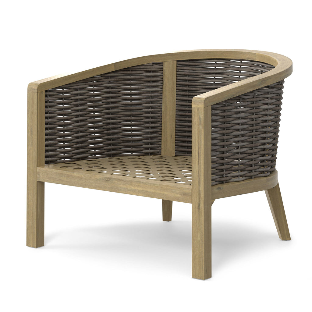 Parkside - Outdoor Conversation Chair (Set of 2) - Natural Unique Piece Furniture