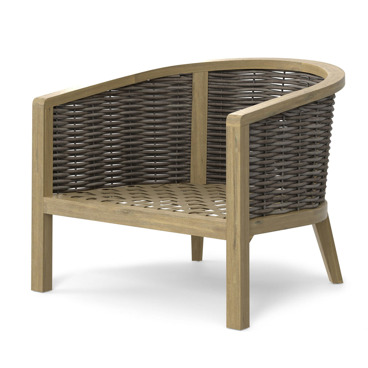 Parkside - Outdoor Conversation Chair (Set of 2) - Natural Unique Piece Furniture