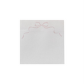 Pink Bow Sticky Notes Shop Fête