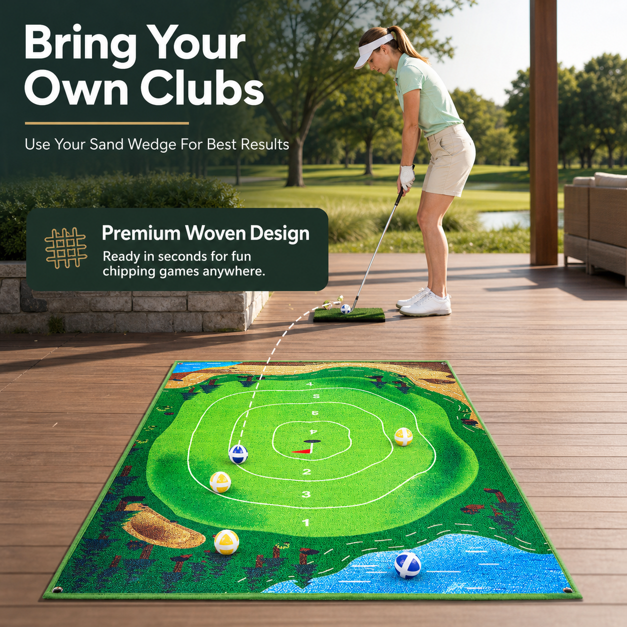 Chip N' Stick Golf Games with Chip N' Stick Golf Balls Yunic Golf