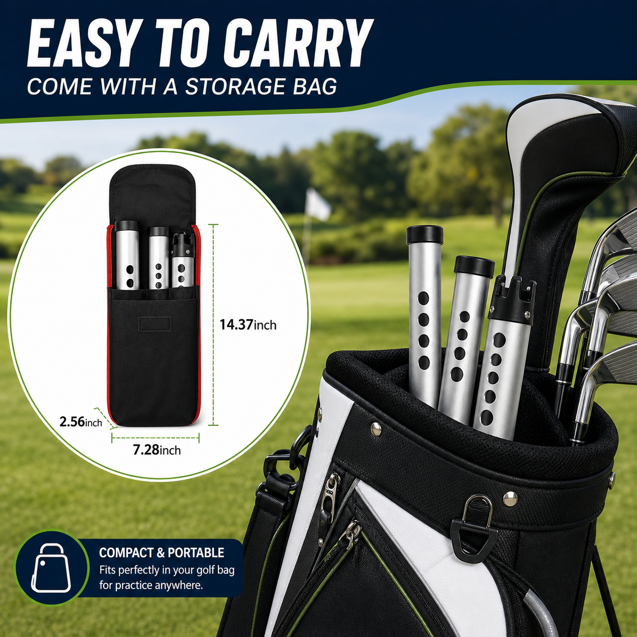 Golf Ball Picker (Detachable) Yunic Golf