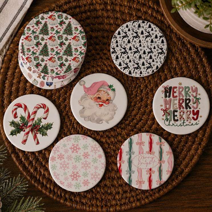 Christmas Coasters Gia Roma