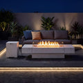 71-Inch Outdoor 60K BTU Fire Pit Table With Wind Guard (SAK41326) SAKSBY WHOLESALE