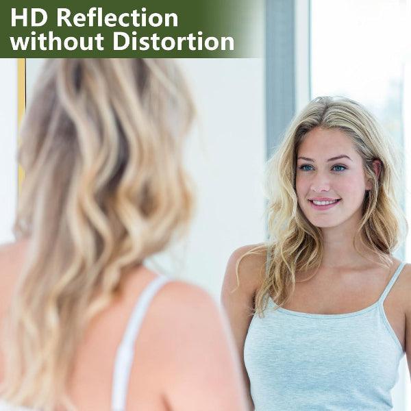 MELOMOIR Gold Full Length Mirror, Free Standing or Wall Mounted, Full Body Mirror for Bedroom, Living Room, Gym, Dorm MIRRORONS