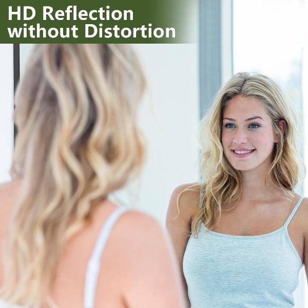 MELOMOIR Arched Full Length Mirror, Black Floor Mirror for Bedroom, Living Room, Gym, Dorm MIRRORONS