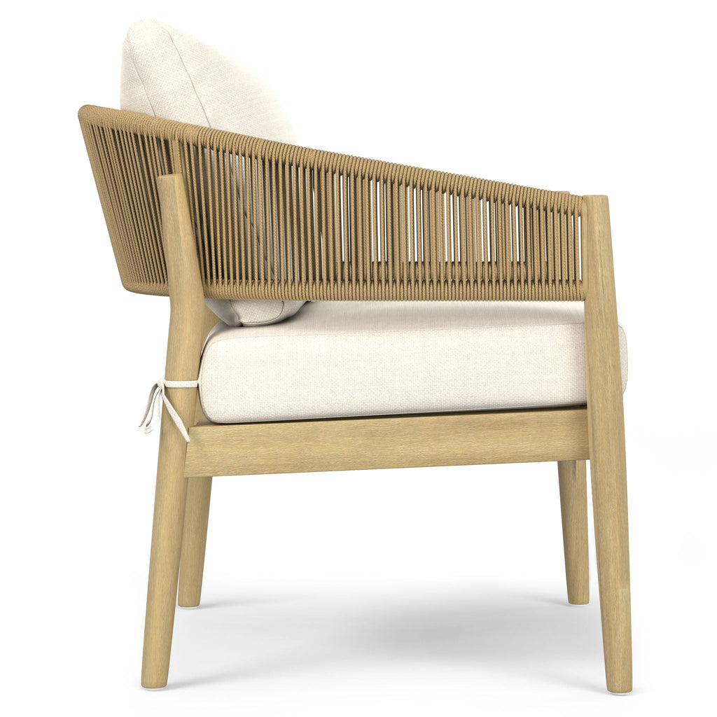 Bayshore - Outdoor Conversation Chair (Set of 2) - Natural Unique Piece Furniture