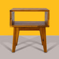 Serena Solid Wood Nightstand Megsu