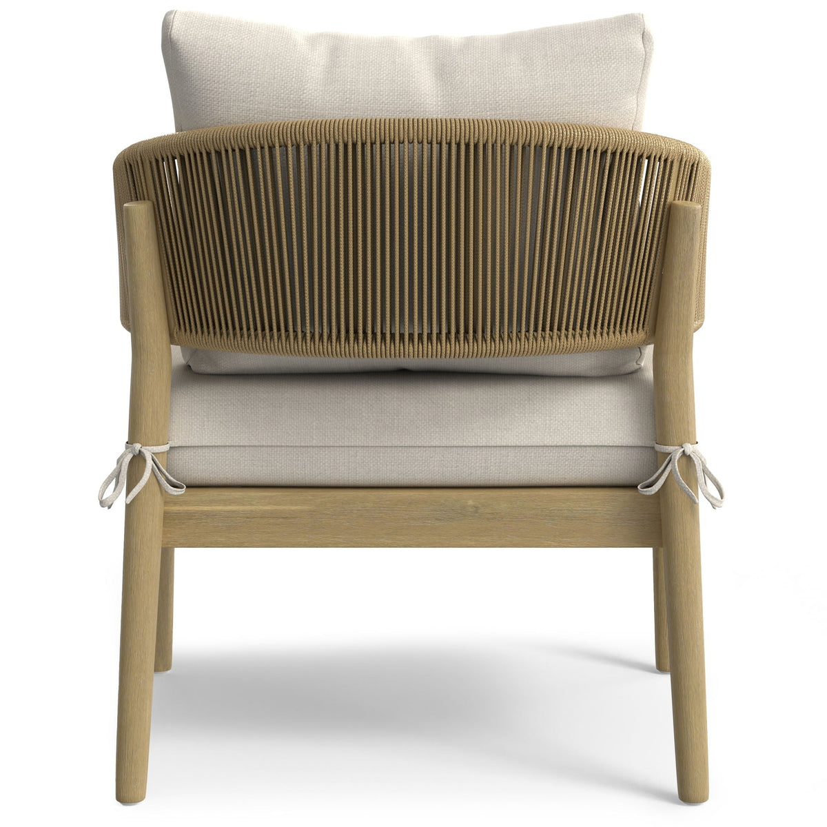 Bayshore - Outdoor Conversation Chair (Set of 2) - Natural Unique Piece Furniture