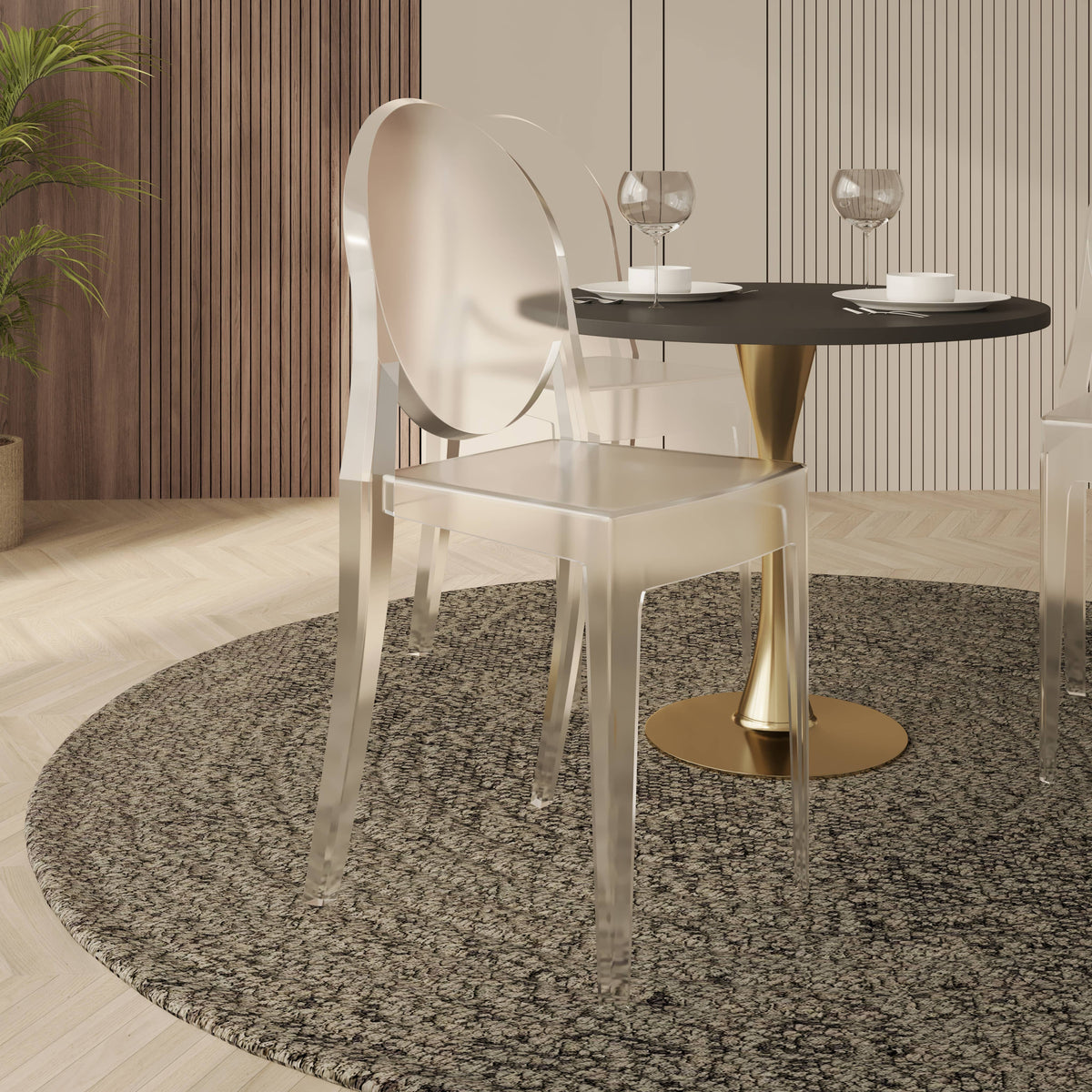 Modern Acrylic Chair Shop Fête