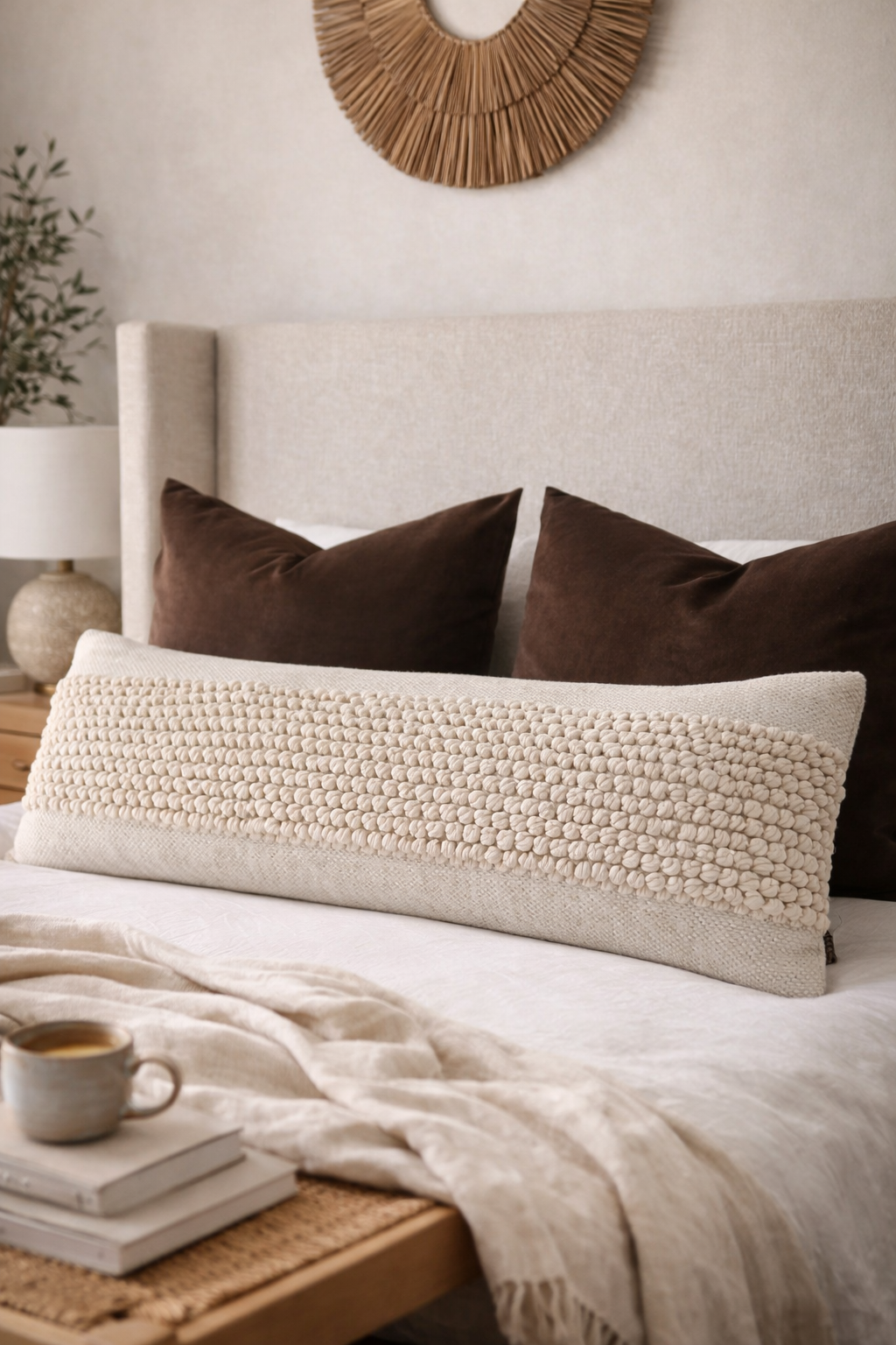 Morena Oversized Lumbar Pillow Cover Busa Designs