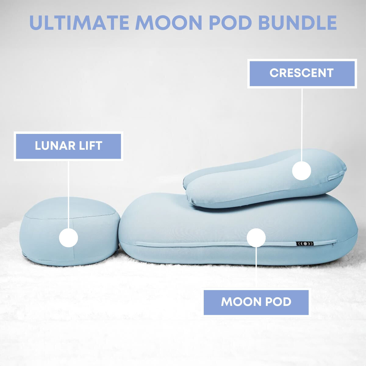 Moon Pod Bundle (Moon Pod + Backrest + Footrest) Moon Pod