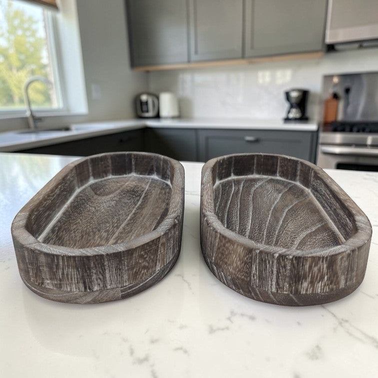 Rustic Wood Tray Gia Roma