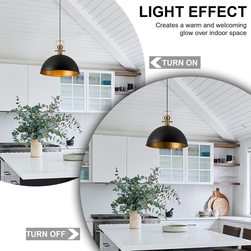 12 Inch Farmhouse Dome Pendant Lights Farmhouse Decor