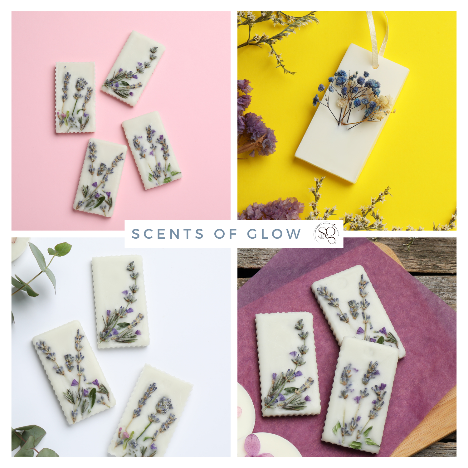 Botanical Wax Sachet | Spa & Relaxation | Lavender