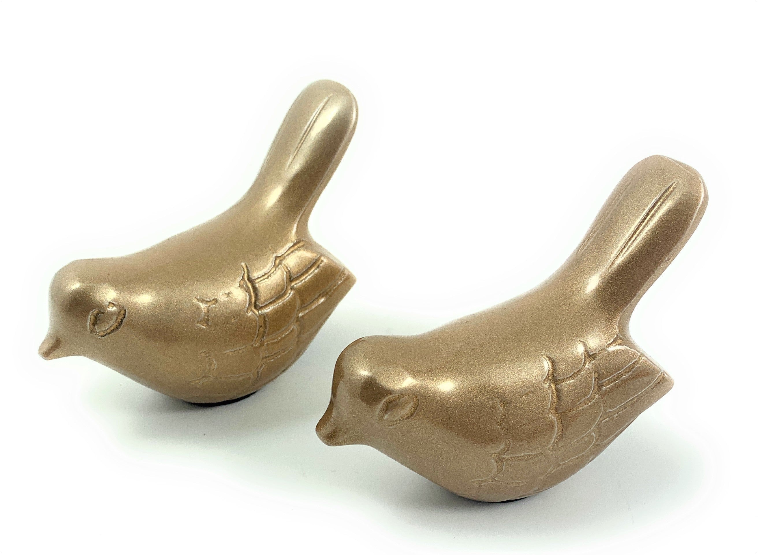 Vibhsa Birds of Health and Happiness Set of 2 (Marigold) Vibhsa