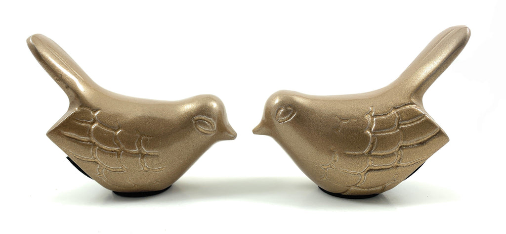 Vibhsa Birds of Health and Happiness Set of 2 (Marigold) Vibhsa