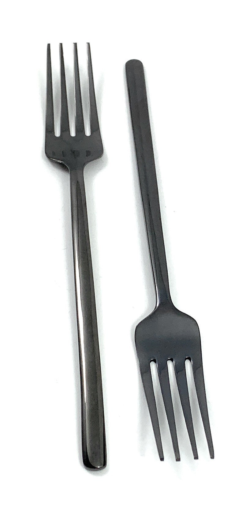 Vibhsa Black Silverware Dinner Fork Flatware set of 6 Vibhsa