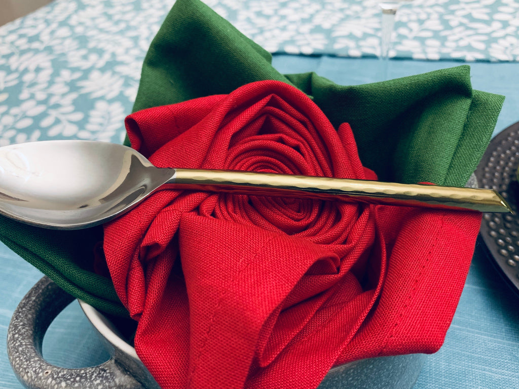Vibhsa Golden Silverware Tablespoons Set of 6 Vibhsa