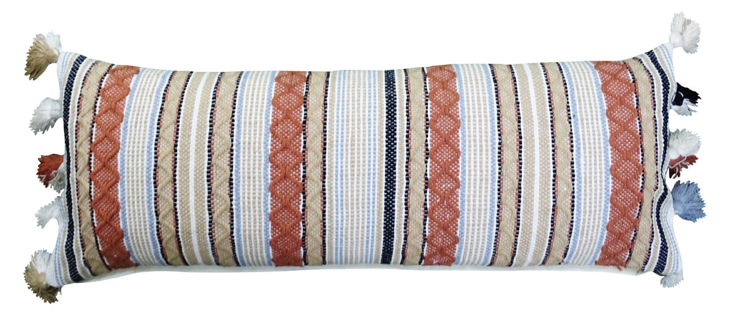 Large Decorative Accent Throw PIllow 14" x 40" Vibhsa