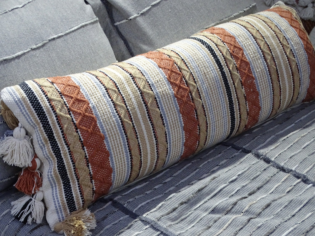 Large Decorative Accent Throw PIllow 14" x 40" Vibhsa
