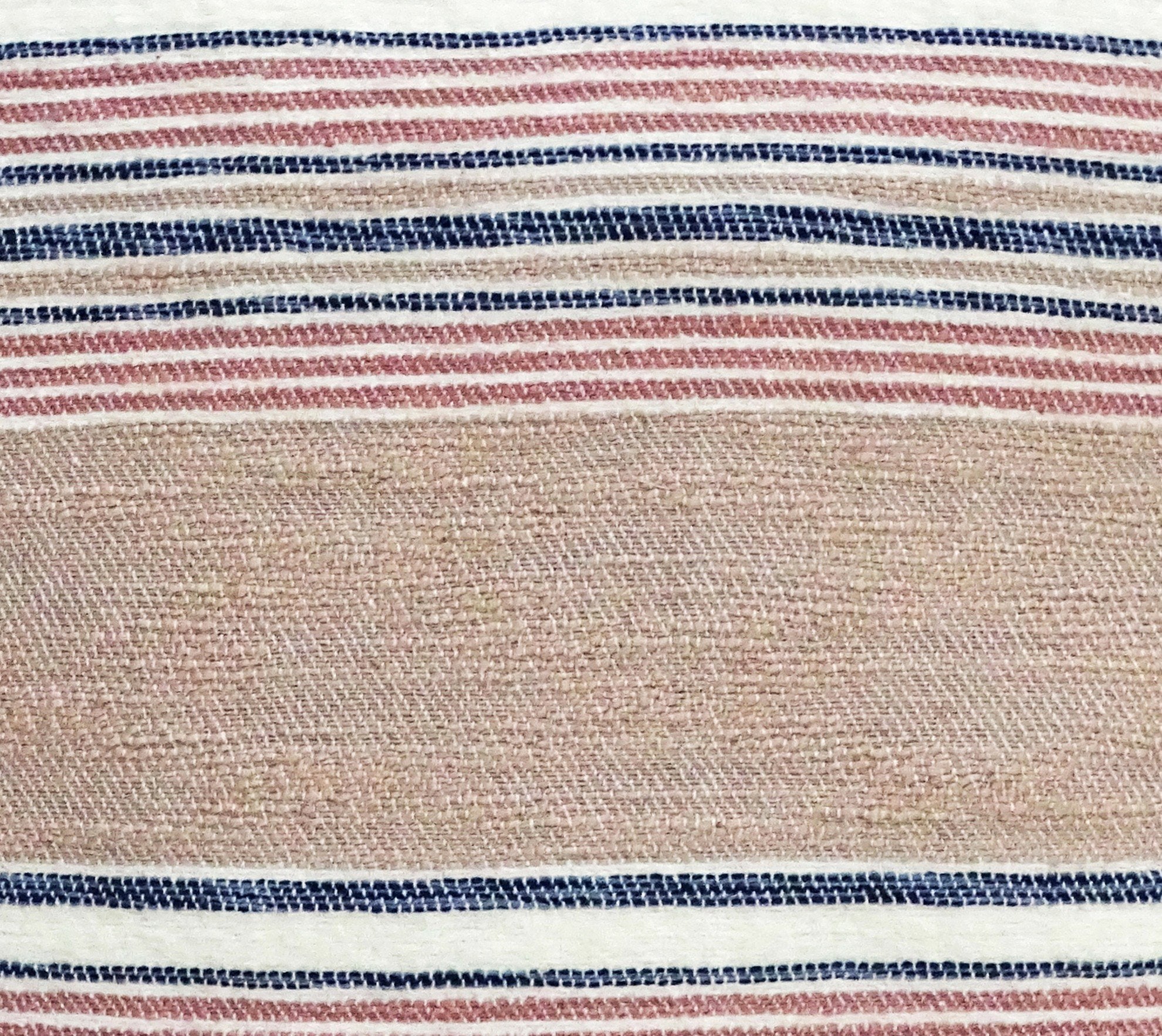 22" X 22" Throw Pillow for couch with Tassels Vibhsa