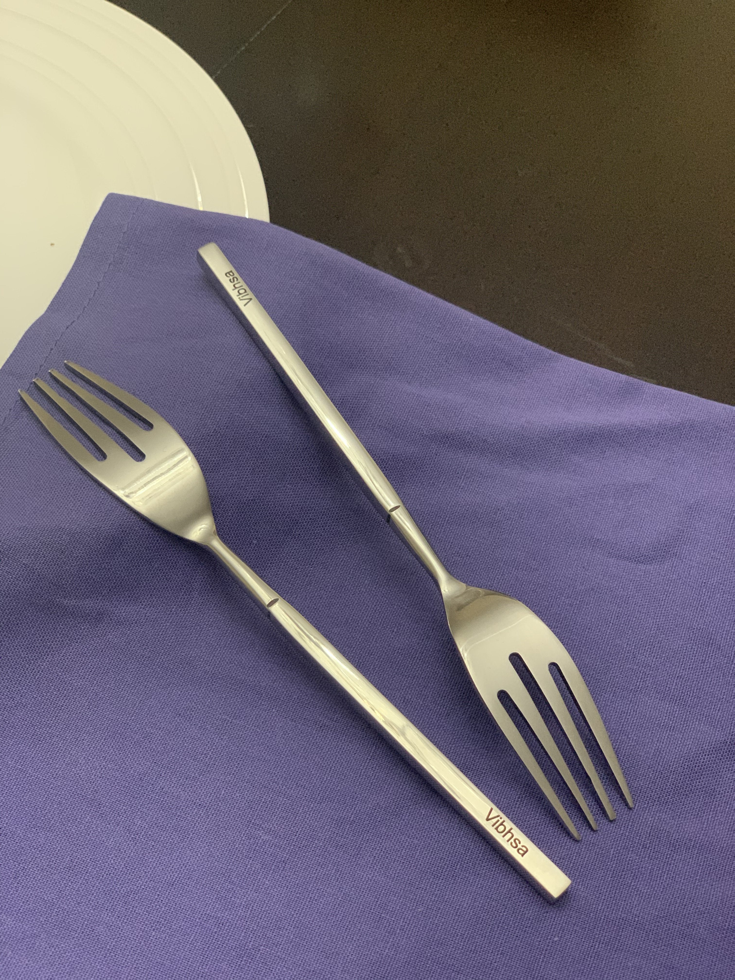 Vibhsa Stainless Steel Dinner Fork Set of 6 Vibhsa