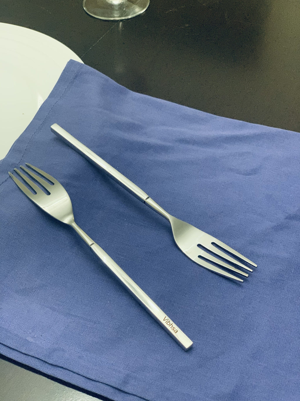 Vibhsa Stainless Steel Dinner Fork Set of 6 Vibhsa