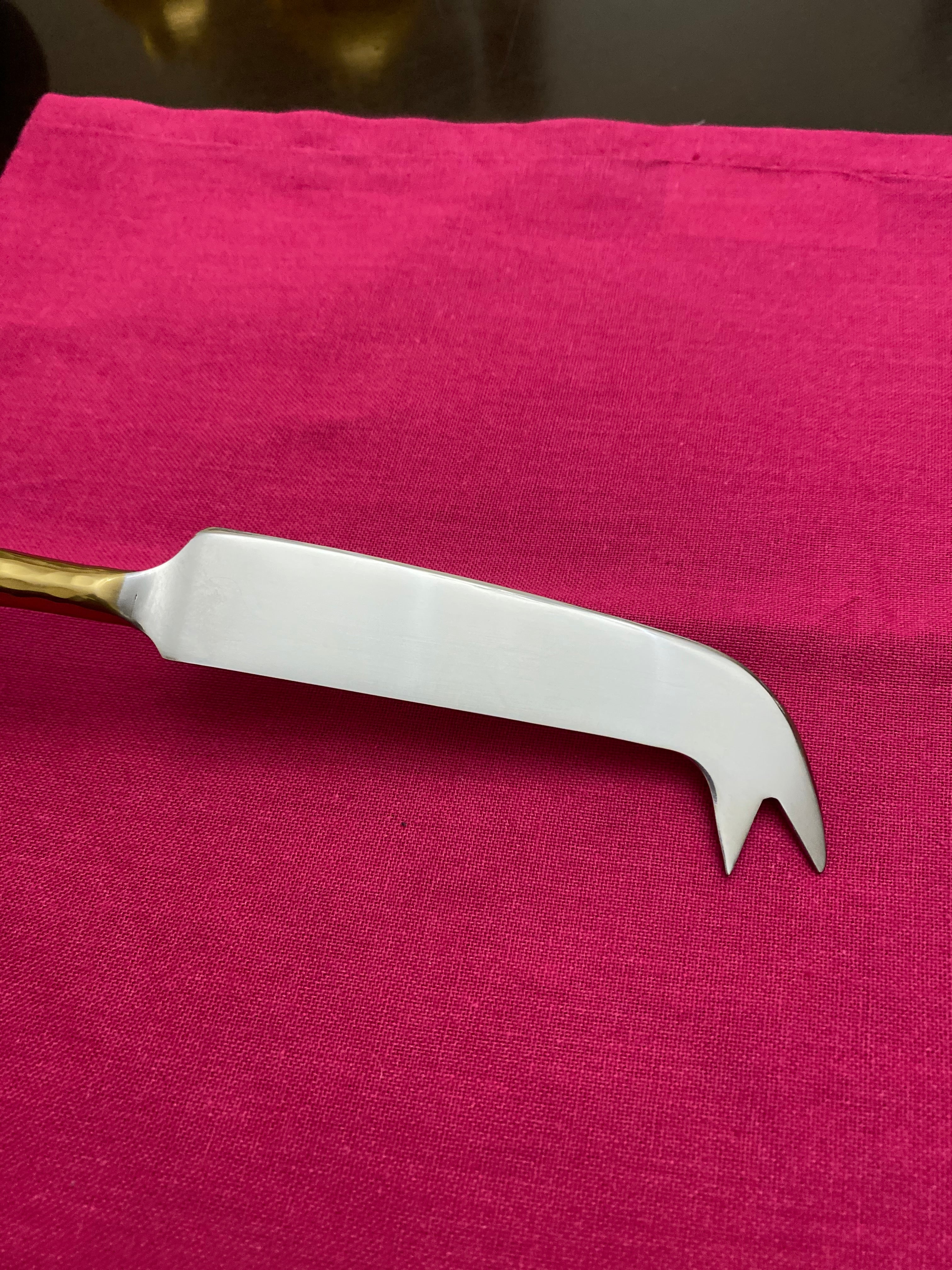 Golden Cheese knives set of 4 (Stainless Steel) Vibhsa