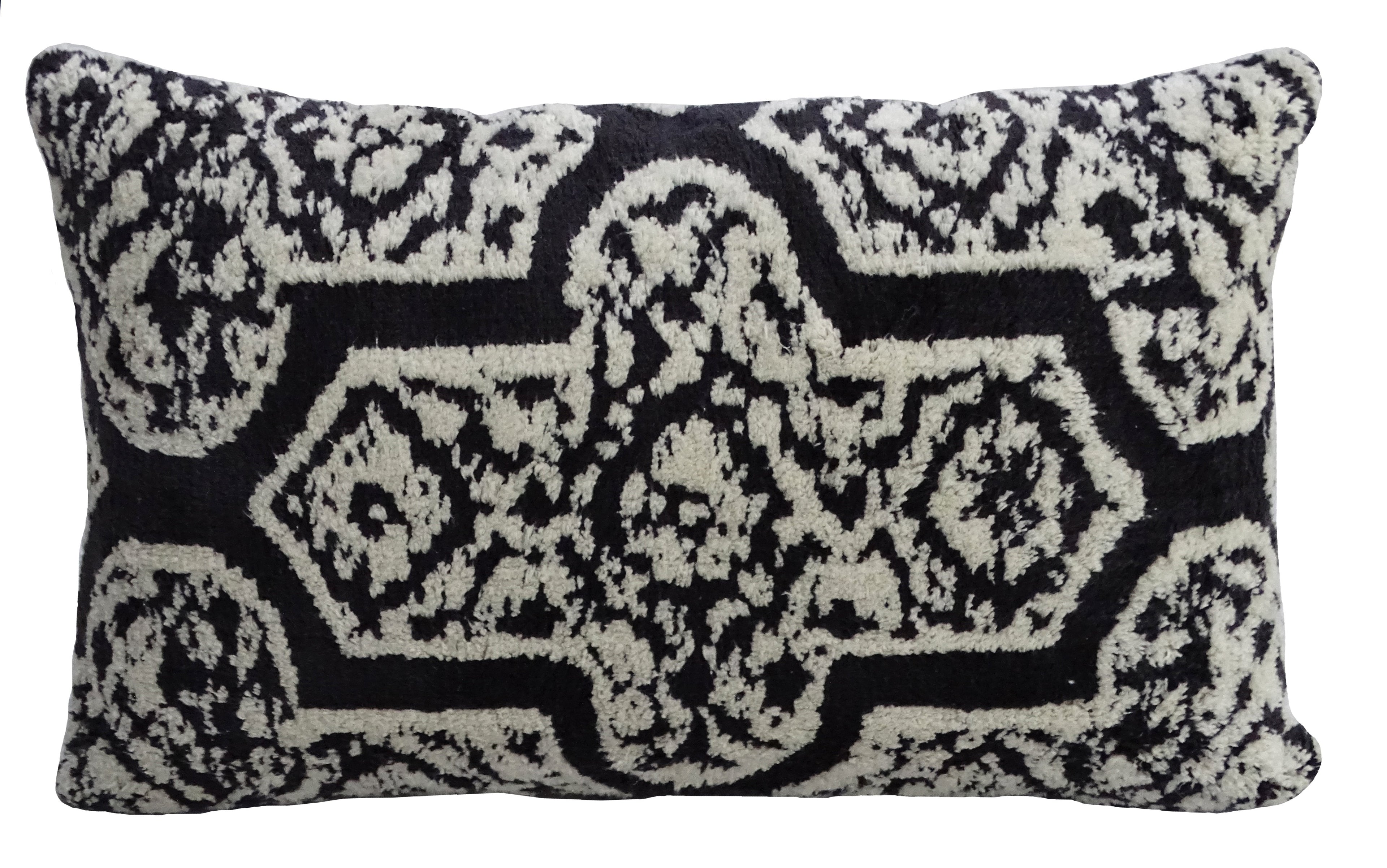 Handwoven 14"X 24" Throw Pillow for Sofa Vibhsa