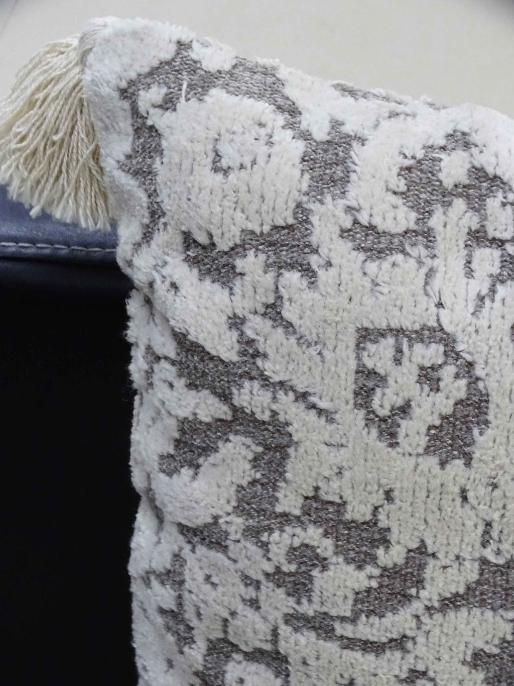 Throw Pillow with Tassels 20" x 20" Insert Included Vibhsa